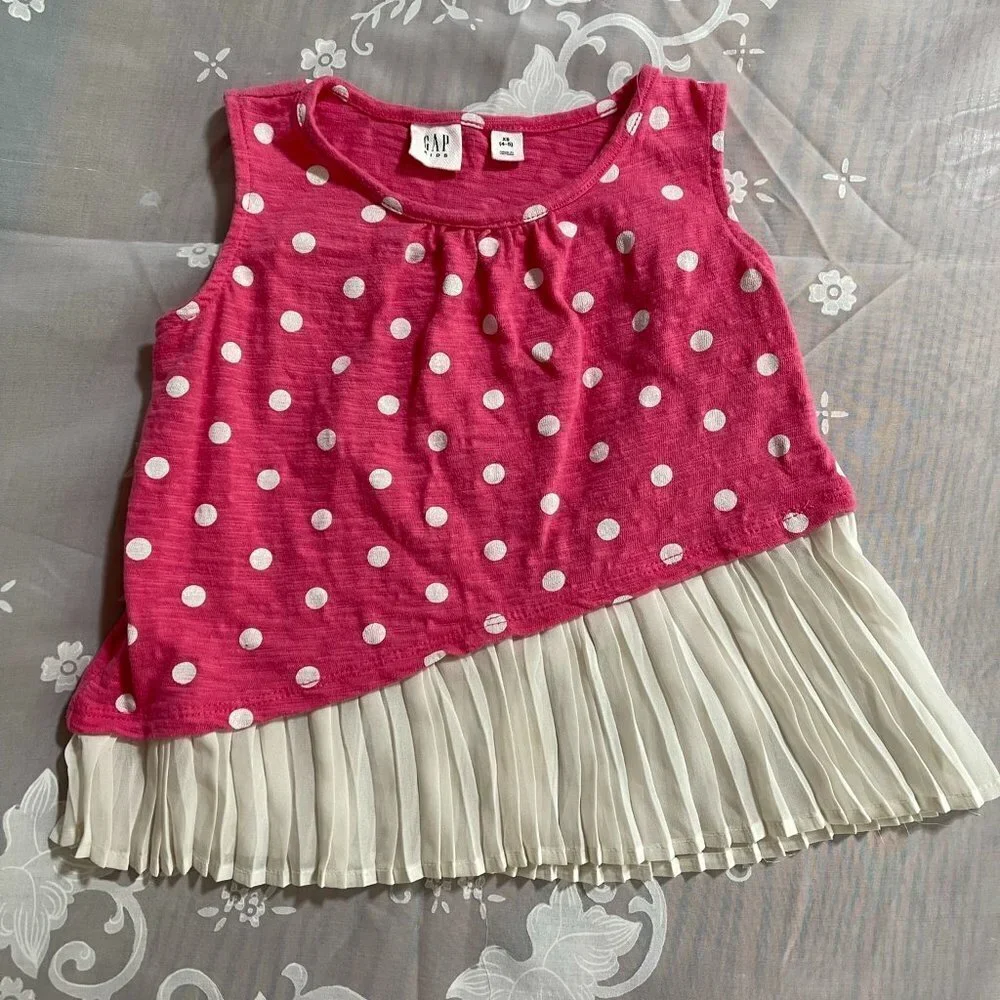 GAP Kids Tee Shirt Top Girls Gapkids Summer Spring Youth Size XS (4-5) - Picture 1 of 6